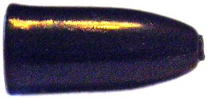 Black Tung Tied Tungsten Worm Weight
